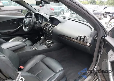 2007 BMW 650I z USA, uszkodzony, nr VIN WBAEK13527CN84615